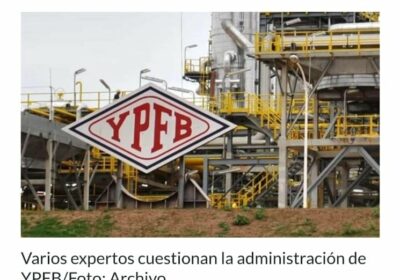 Cuando recuperamos YPFB, lo hicimos con dignidad y conciencia histórica. El neoliberalismo la había…