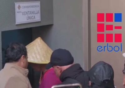 Representantes del Comité Multisectorial ingresaron por la calle Potosí y entregaron en la Casa…