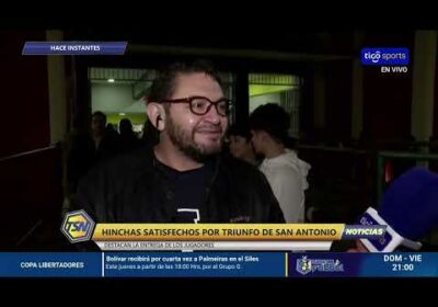 ¡Los hinchas de San Antonio se fueron satisfechos del Capriles! 🇧🇴