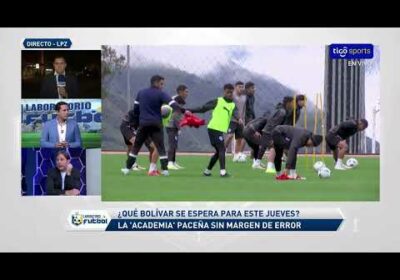 José Carlo Fernández: «Yo creo que Palmeiras está enterado que la defensa de Bolívar no es la mejor