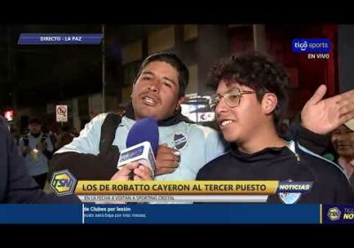 ¡La furia de los hinchas de Bolívar al salir del estadio! 🤬🗣