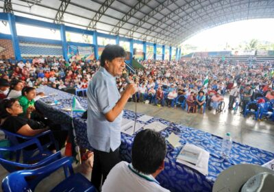 No solo somos el movimiento popular más grande de la historia de Bolivia, somos…
