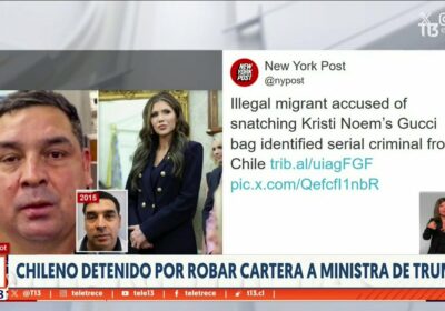 🇨🇱🇺🇸 | Chileno detenido por robar cartera a nada más ni nada menos que…