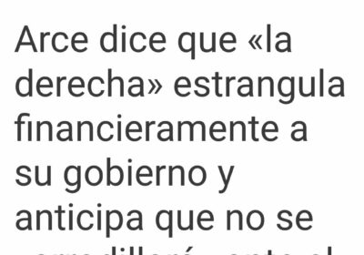 Presidente Arce, usted ya no controla ni su boca y le vive mintiendo a…