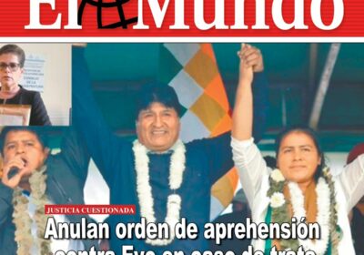 En la nueva #Bolivia que construiremos NO habrá impunidad para depravados ni delincuentes, nadie…