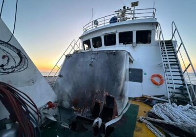 El ataque israelí con drones al barco “Flotilla de la Libertad”, en el que…
