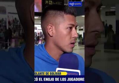 🚨Ramiro Vaca arremetió contra  los jueces⚖️del duelo entre Wilstermann vs Bolívar.  ¿Tiene razón? 🤔