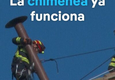 El Vaticano instala la chimenea en la Capilla Sixtina para el cónclave Con el…