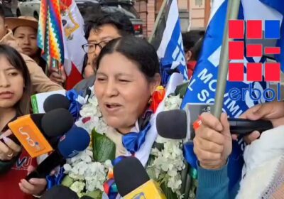 La dirigente intercultural y directora de la Autoridad de la Madre Tierra, Angélica Ponce,…