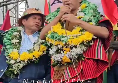 De esta manera Andrónico Rodríguez aceptó ser candidato. Esto durante un acto en Oruro.…