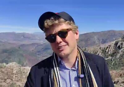 El embajador Reino Unido en Bolivia, Zeno Van Den Hoek, visita la ruta de…