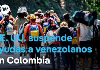 Refugiados venezolanos en Colombia sufren sin la ayuda de EE. UU. La suspensión de…