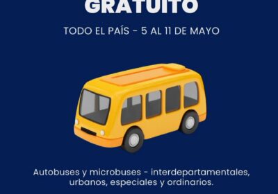 🇸🇻 | ÚLTIMA HORA — Nayib Bukele anuncia transporte público gratis toda la semana…