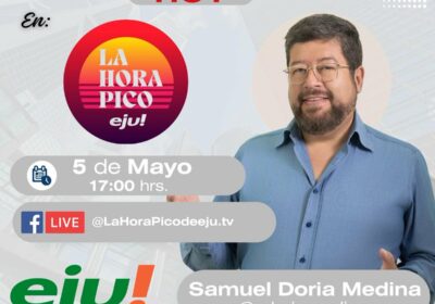 A las 17:00 estaré en La Hora Pico