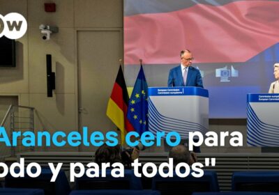 Canciller alemán pide a la Unión Europea que no se enfrente a EE. UU.…
