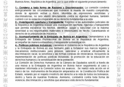 #GrupoFides | #ANF La Comisión de Derechos Humanos de la Cámara de Diputados lamenta…