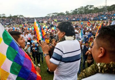Estamos profundamente agradecidos por la multitudinaria concentració de proclamación en #Chimore. Sabemos que es…