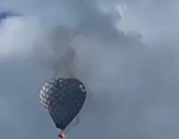 🇲🇽 | Una persona murió tras incendiarse un globo aerostático en Zacatecas, México