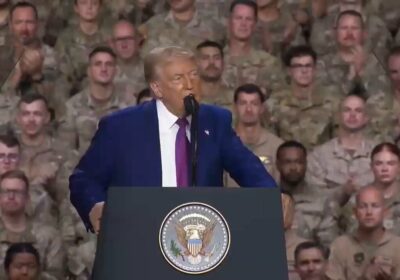 🇺🇸🇶🇦 | Trump visita a las tropas en Catar y deja claro su enfoque:…