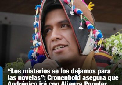 #GrupoFides | #ANF #Política Alianza Popular está conformada por el Movimiento Tercer Sistema y…