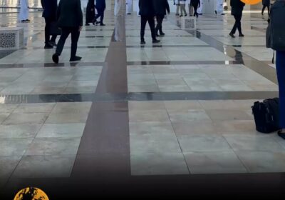 🇦🇪🇺🇸 | Trump llega a la Gran Mezquita Sheikh Zayed en Emiratos Árabes Unidos…