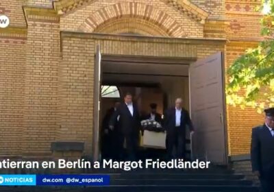 #Alemania llora la muerte de Margot #Friedlaender La sobreviviente del holocausto fue enterrada hoy…