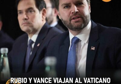 🇺🇸🇻🇦 | ÚLTIMA HORA ¡Confirmado! El vicepresidente JD Vance y el secretario de Estado…