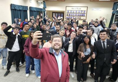 En la Universidad Domingo Savio de Cochabamba pasé un buen momento que me animó…