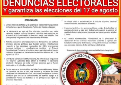 El TCP ha instruido a las salas constitucionales que respeten el principio de preclusión…
