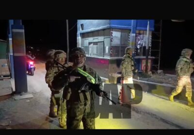 #ultimomomento #JAP Comienza la presencia de más efectivos en fronteras (militarización) para controlar el…