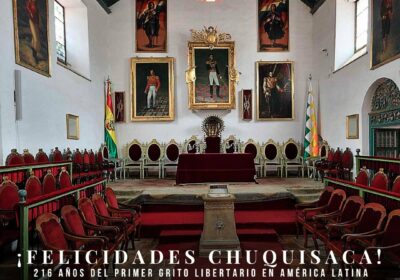 #GrupoFides | ¡Felicidades #Chuquisaca!