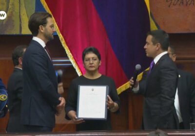 Daniel #Noboa juró nuevamente como presidente de #Ecuador El mandatario comienza así su próximo…
