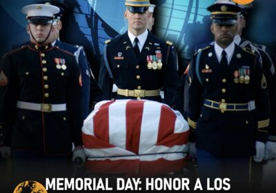 🇺🇸 | Hoy, en Memorial Day, Estados Unidos rinde homenaje a sus héroes caídos…