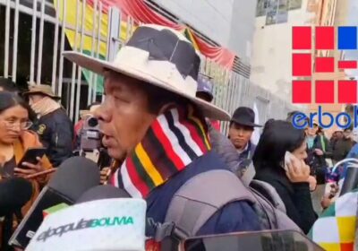 El dirigente «evista» Pedro Llanque critica la actitud de Andrónico Rodríguez y manifiesta que…