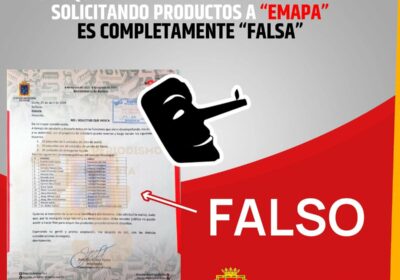 Según el consejo municipal de Sucre la carta dirigida a EMAPA «reservando productos» es…