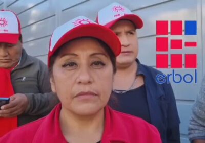 “Hoy hemos perdido el derecho a la petición”, dice la líder de Pan-Bol, Ruth…