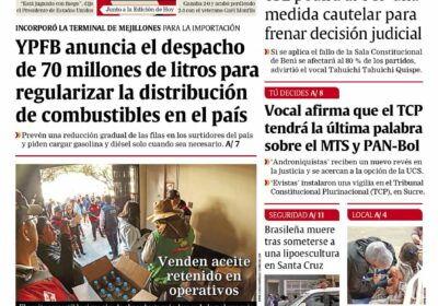 Buenos días, estimados seguidores. Les presentamos la #portada de nuestra edición impresa de hoy,…
