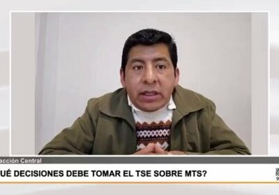 La Sala Plena del Tribunal Supremo Electoral aún no fue notificada con el fallo…