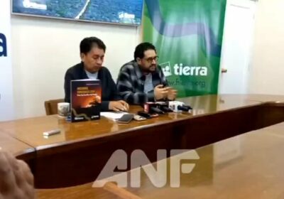 #GrupoFides | #ANF El director de la Fundación Tierra, Juan Pablo Chumacero, manifestó que…