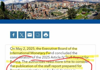 Economía de #Bolivia colapsó después de 20 años de Masismo. @IMFNews elaboró y presentó…