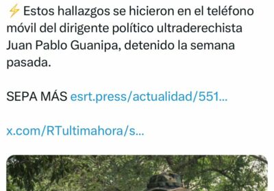 Condenamos enérgicamente todo acto de violencia y terrorismo en contra del pueblo y del…