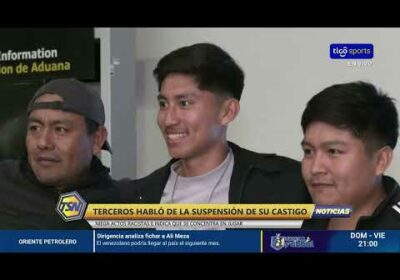 ‘Miguelito’ Terceros 🇧🇴 : «Estoy bien…Con la cabeza en su lugar, quiero enfocarme en la selección»