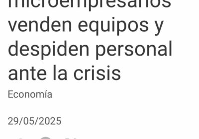Cada día muchísimos bolivianos viven el drama de perder su trabajo y ver cómo…