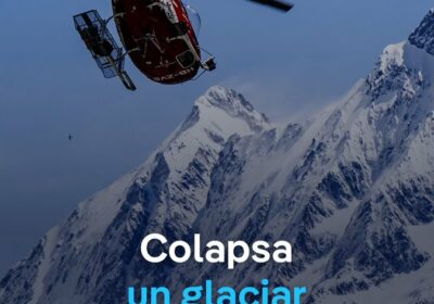 Un desprendimiento de un #glaciar en los #Alpes suizos ha sepultado el pueblo evacuado…