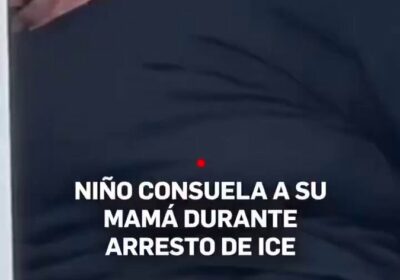 🇺🇸 | Niño intenta consolar a su madre antes de que agentes del ICE…