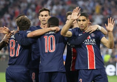 Final del primer tiempo en el Allianz Arena de Múnich. El #PSG gana por…