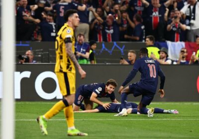 ¡Goool del PSG! Kvaratskhelia convierte el cuarto gol del #PSG para la goleada sobre…