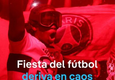 Dos muertos y 200 heridos en la celebración de la Champions League del París…