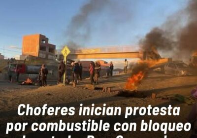 Se trata de la primera medida de presión del sector del transporte que demanda…