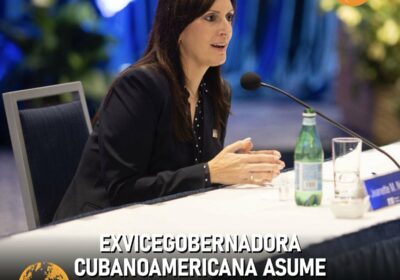 🇺🇸 | Jeanette Nuñez, política republicana de origen cubano y exvicegobernadora de Florida, fue…